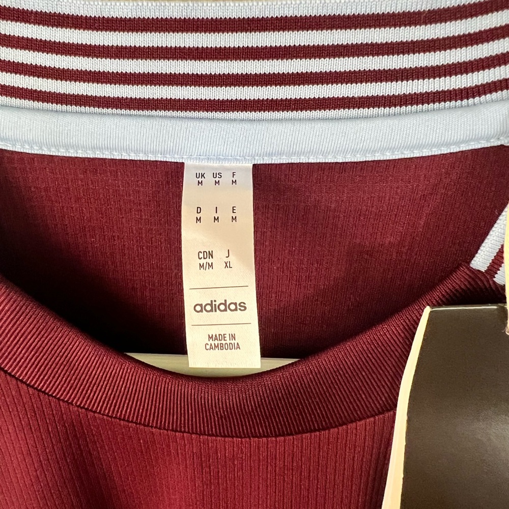 Aston villa Adidas claret and Blue Jersey Shirt - Picture 3 of 5